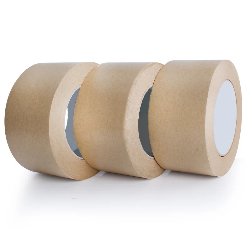 Brown Kraft Paper Tape Custom Printed Gummed Kraft Paper Packing Tape