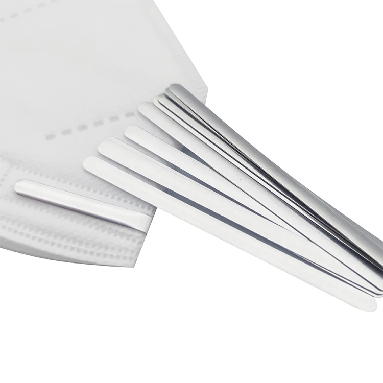 AliGan-Baby nose bridge strip for facemask mental accessories aluminium adjustable clips wire bendable flat for sewing crafts