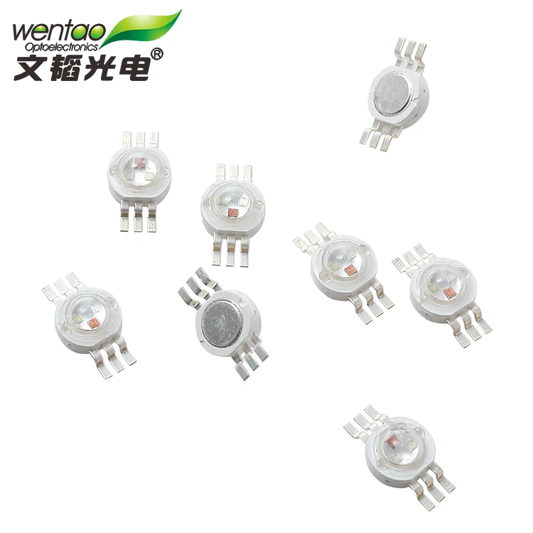 Epileds 1watt High Power 2-3.4V Rgbw Led Chip 6pins For Led Stage Lights