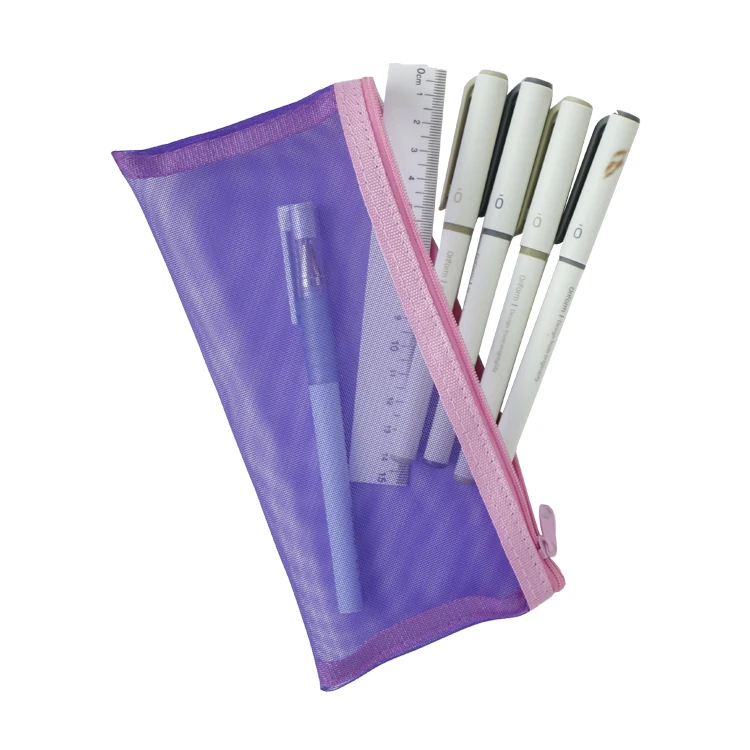 Custom Pencil Case transparent School Supplies Kawaii Stationery Cute multifunctional Pencil case