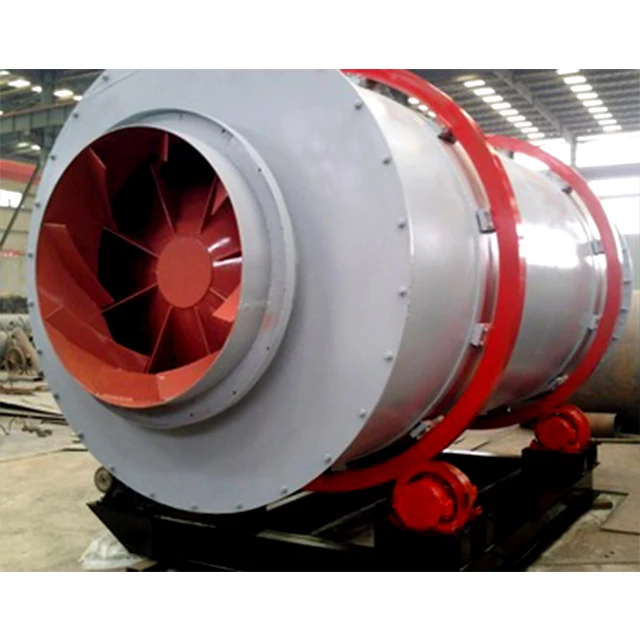 Industrial dryer Silica Sand Rotary Drum Dryer For Sawdust