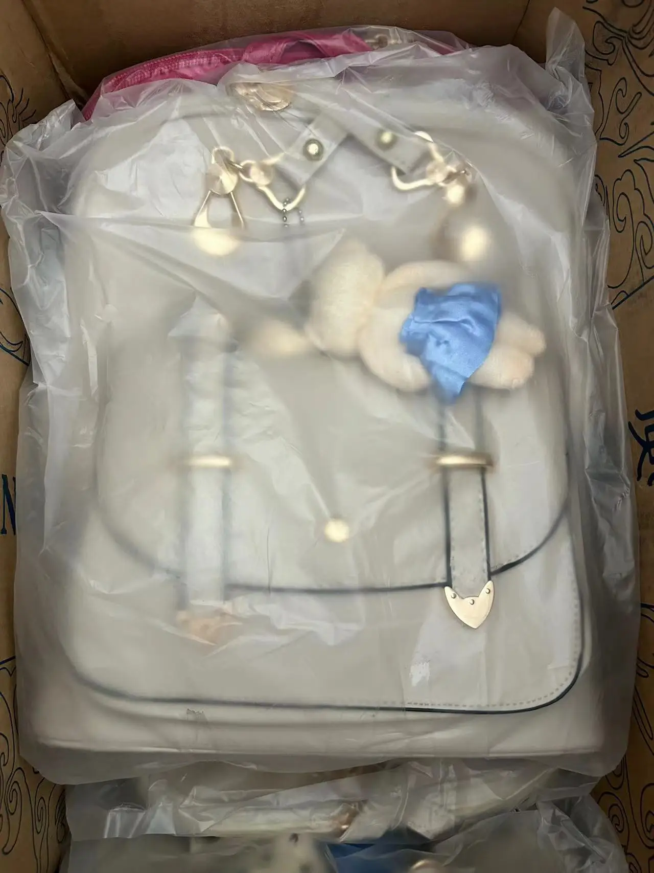 female lady shoulder backpack bag