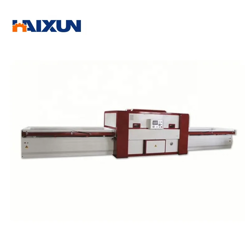 Automatic hot press woodworking based panel machine factory price vacuum film press machine for door
