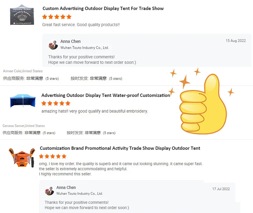 custom advertising outdoor tent