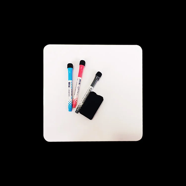 custom logo of Magnet Strong Magnetic Bumper Sticker with marker  pens