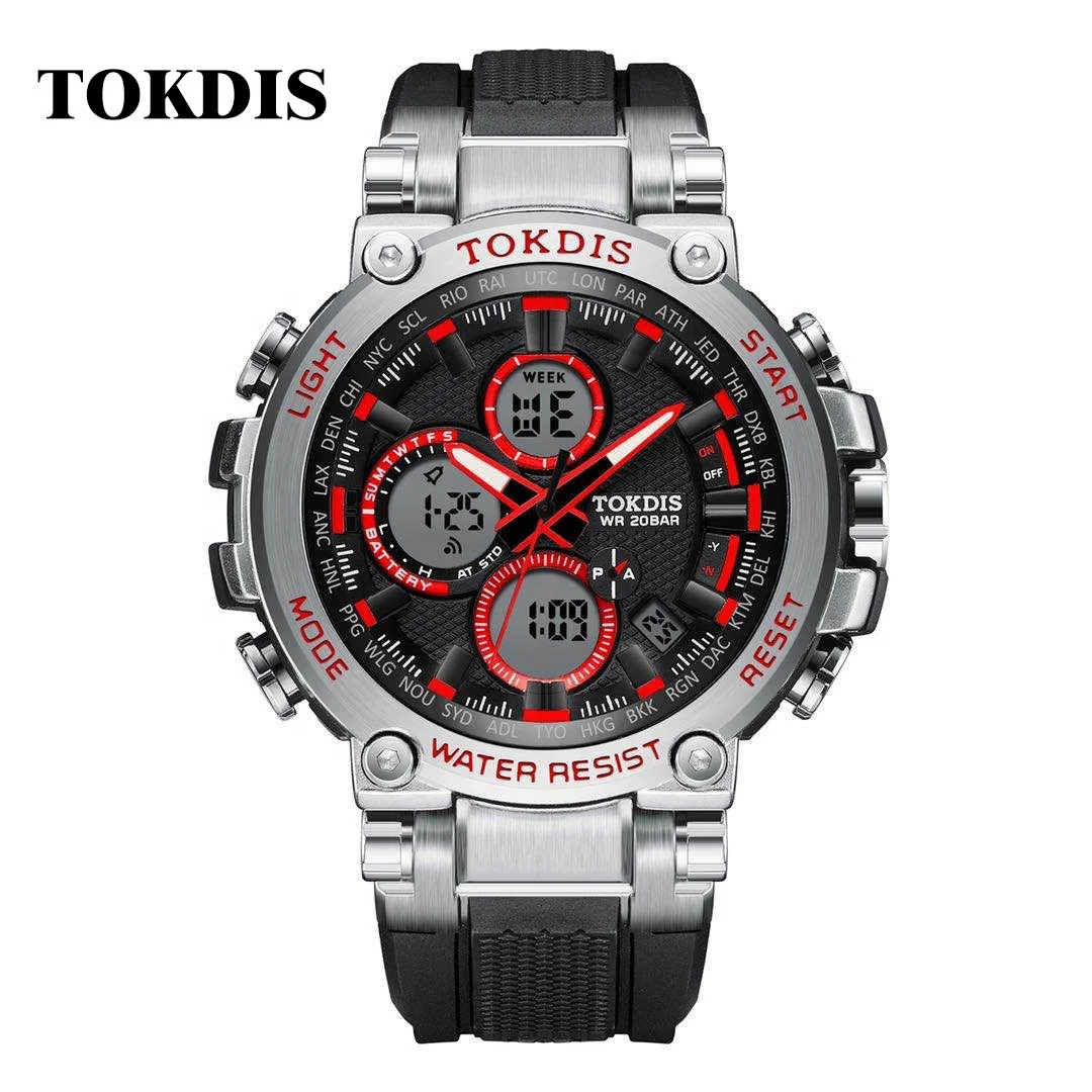 Factory price wholesale digital waterproof custom high-quality fashion male watches