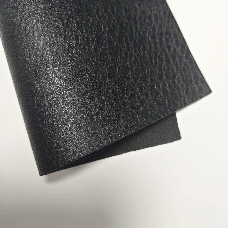 blackSynthetic Leather Car Seat Cover Ultra-Fine Fiber Polyurethane Stretchable for Sofa Bag Outdoor Furniture