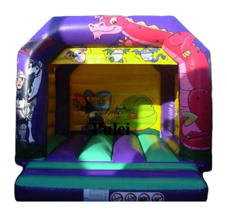 Commercial Cartoon Themed Cheap Backyard Bounce House Dinosaur Inflatable Bouncy Jumper Blow Up For Sale
