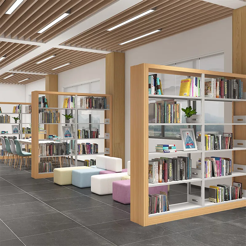 Good Selling Bookcases & Metal Wooden Storage Bookshelf Decor