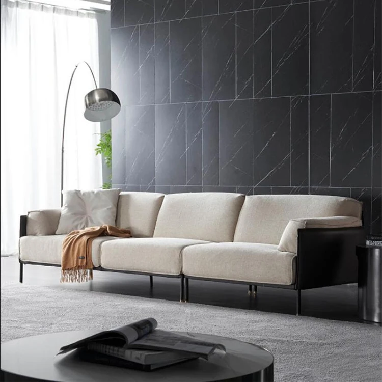 High end couch luxury sofas living room furniture modern genuine Fabric sofa