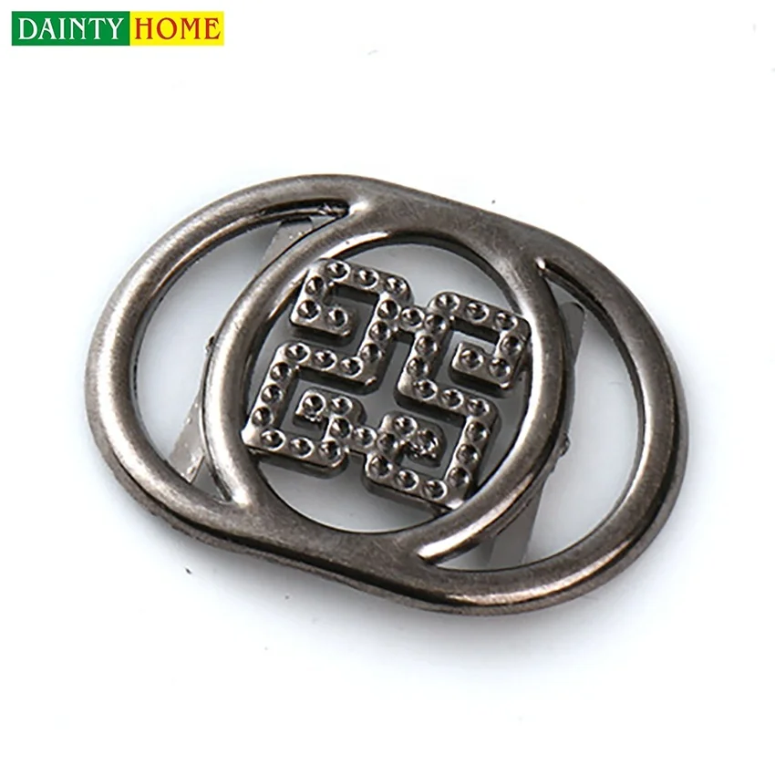 Women Buckle Boots Metal Buckle Shoes Buckles for Shoes
