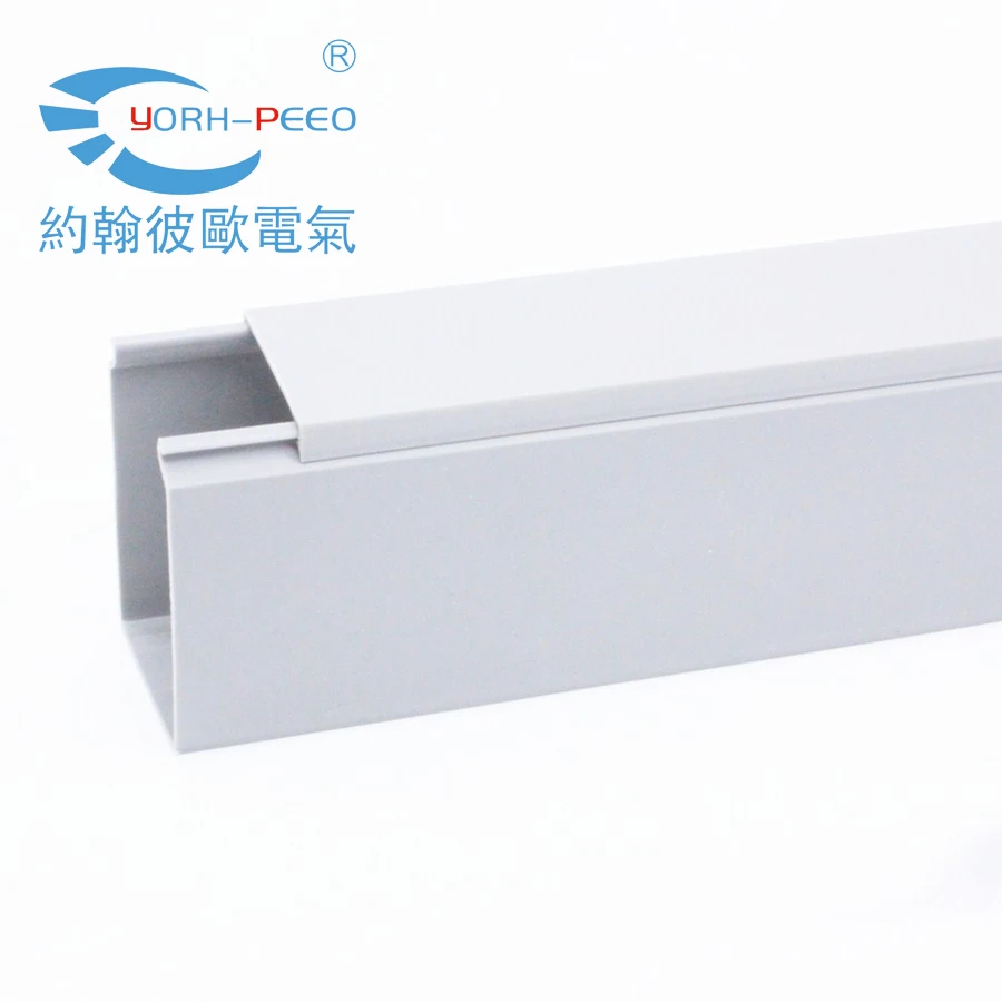 Стойкое использование низкая цена YORH-PEEO серый твердый материал Pvc пластиковые защитные пломбы для кабеля обсадных