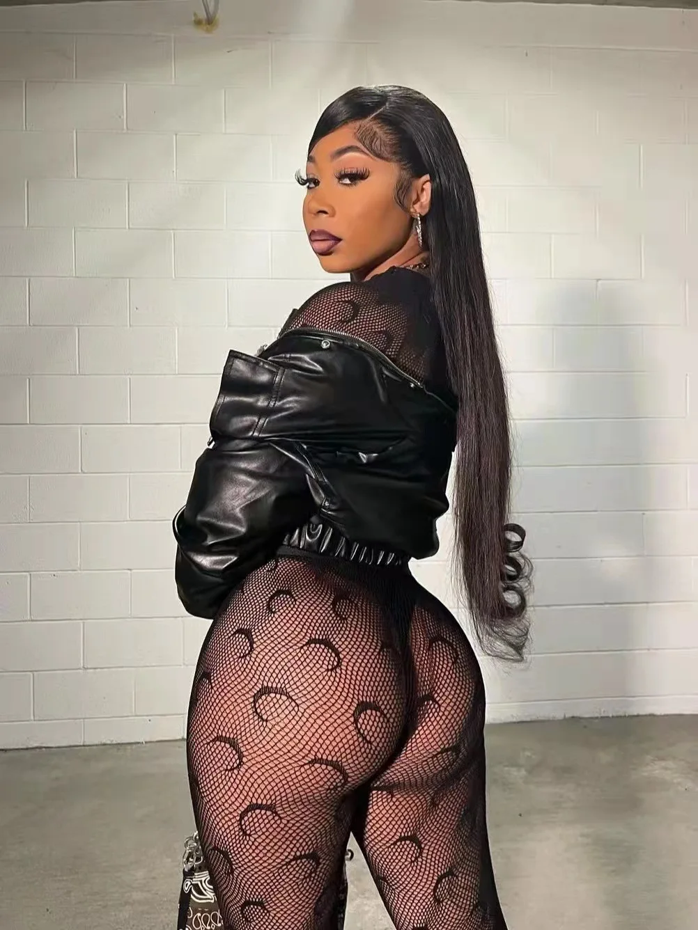 2022 Women Sexy Mesh Jumpsuits And Rompers Bodysuits Ladies One Piece Elegant Bodycon See Through Jumpsuits Biker Shorts Pants