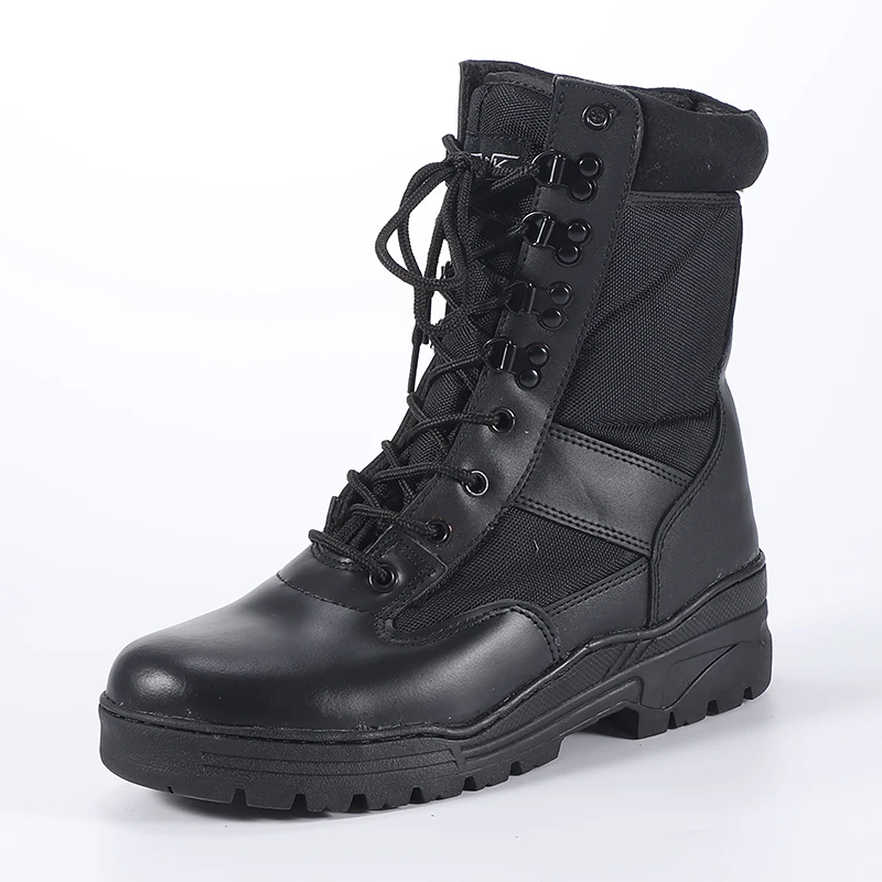 Hot Sales High Quality Factory of Black Fashion Tactical Combat Black Desert Boots For Men Shoes