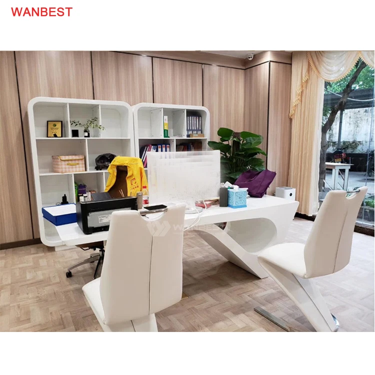 Роскошный эргономичный Офисный Компьютерный стол в американском стиле