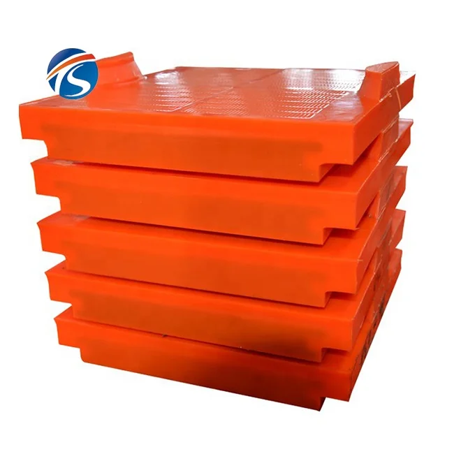 Coal and mining use High wear resistance polyurethane screen polyurethane strip seam dewatering sieve plate