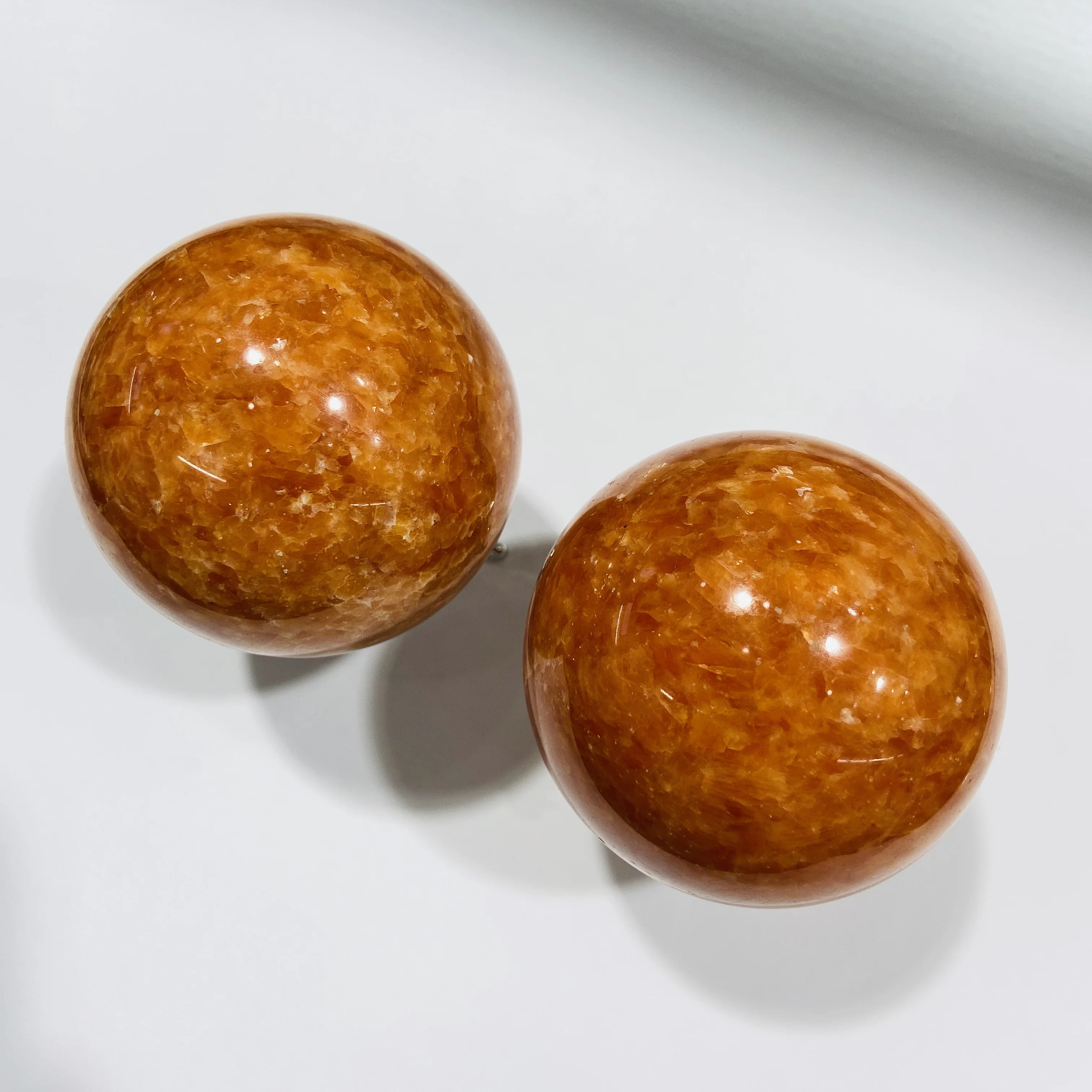 Wholesale bulk natural crystal red quartz ball sunstone spheres