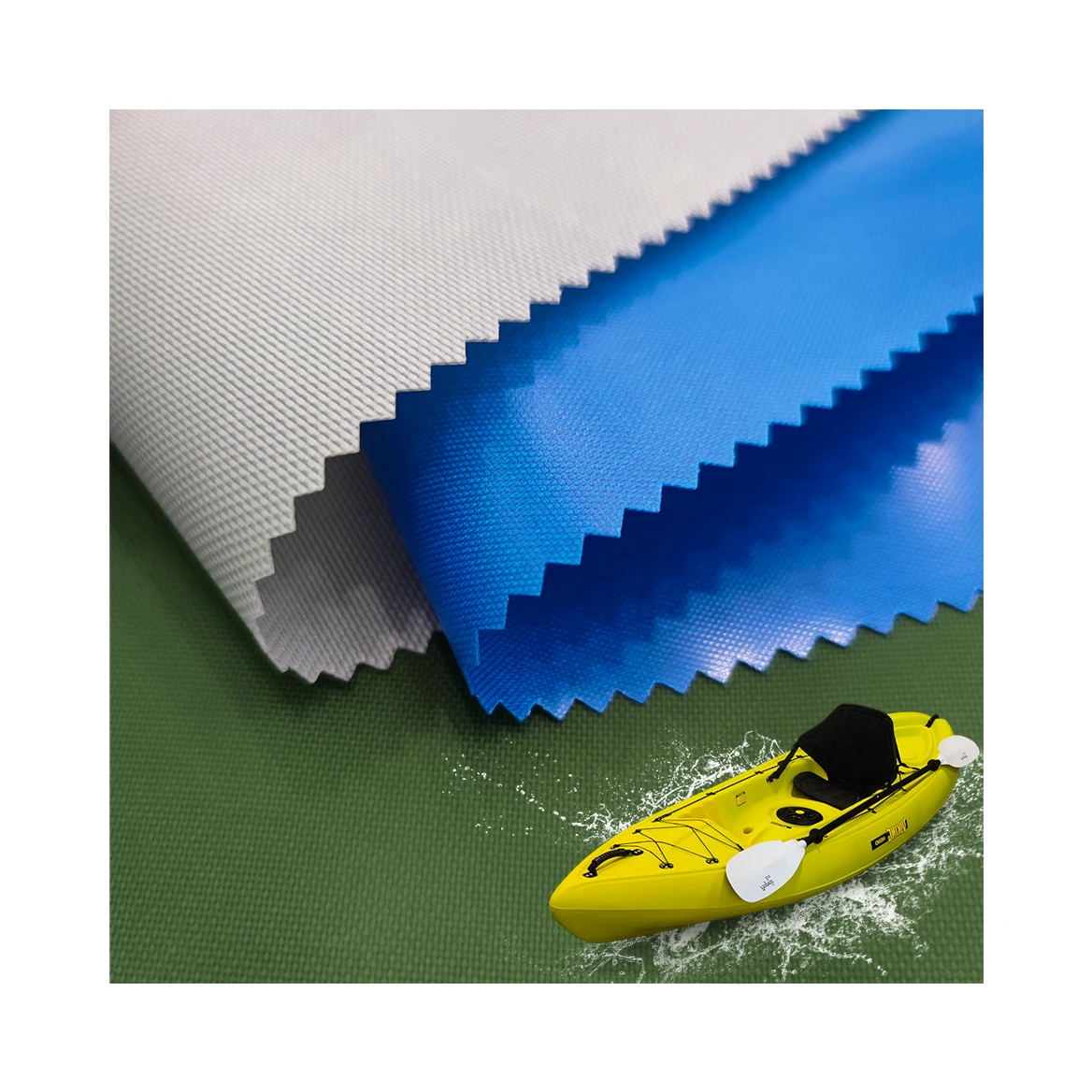 Inflatable Nylon Waterproof Double-Sided TPU Coated Oxford Fabric For Packraft
