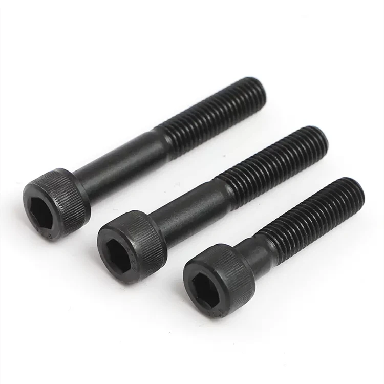 3/16 1/4  5/16 3/8 1/2 5/8 7/16 Inch Imperial UNC UNF Black Oxide Alloy Steel Allen Hex Socket Head Cap Screws Bolts