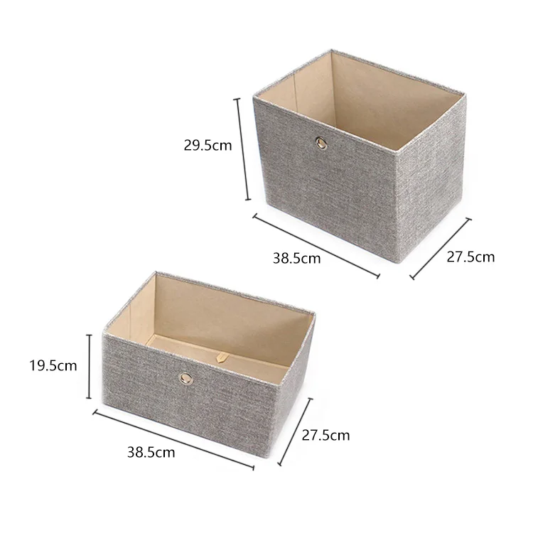 Modern 5 Foldable Drawers New Design Dresser Grey