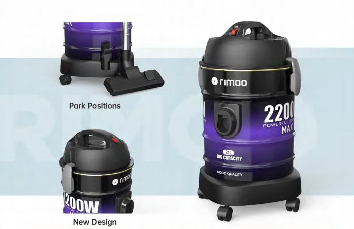 Powerful suction drum vacuum cleaner home carpet with CB and CE