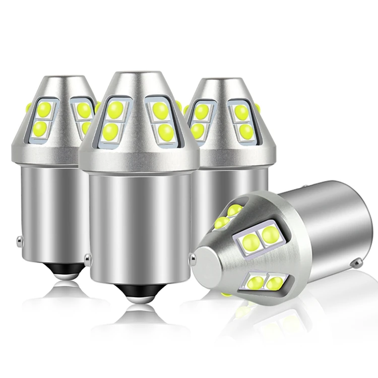 1156 BA15S BAU15S P21W поворотный сигнал 10smd 3030 светодиодные лампы поворотный сигнал светодиодные огни для автомобилей поворотный сигнал последовательное освещение
