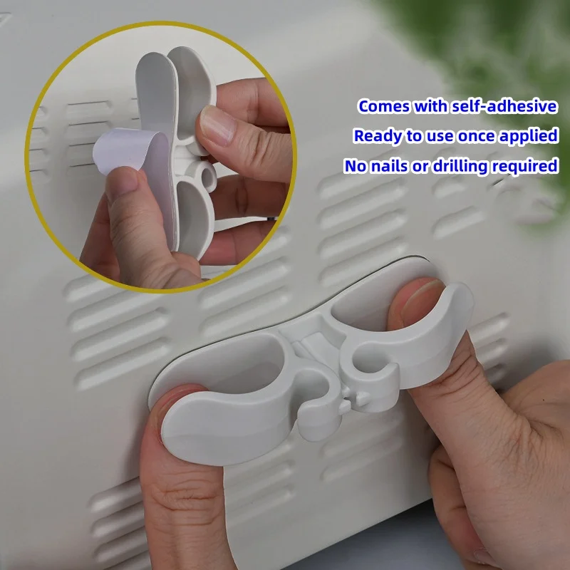 Wholesale Household cable organizer power cord holder kitchen wall plug holder charging cord storage organizer cord winder