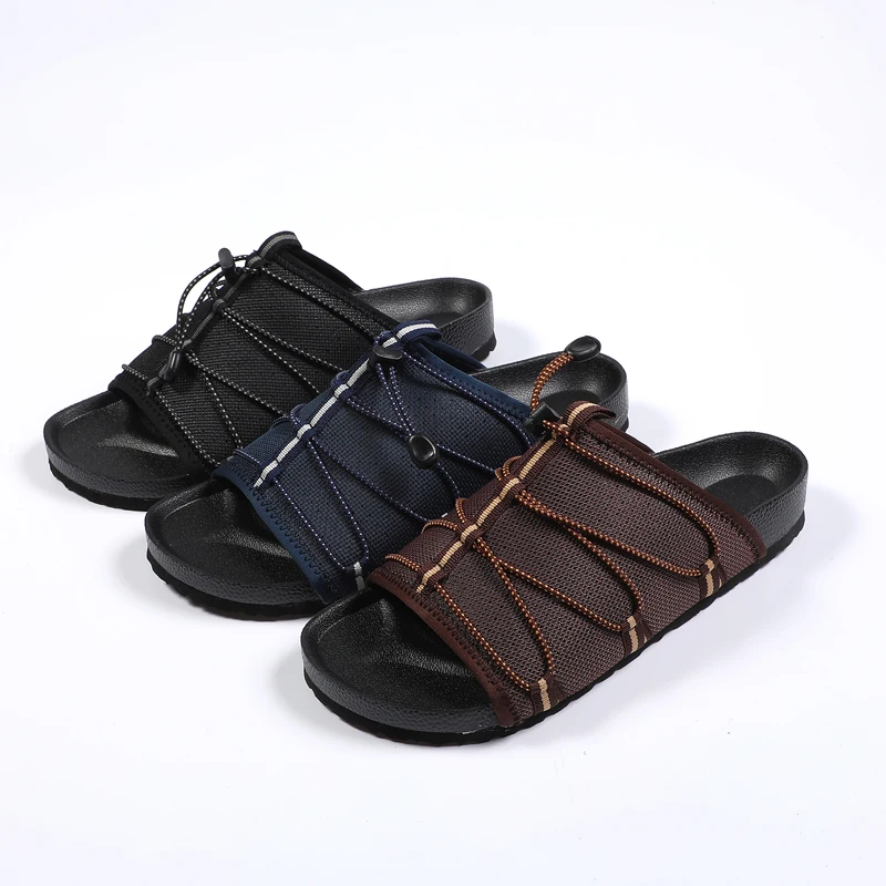 Новейший дизайн, Мужские Оригинальные сланцы, летние сандалии с индивидуальным логотипом, оптовая продажа, полутапочки для мужчин