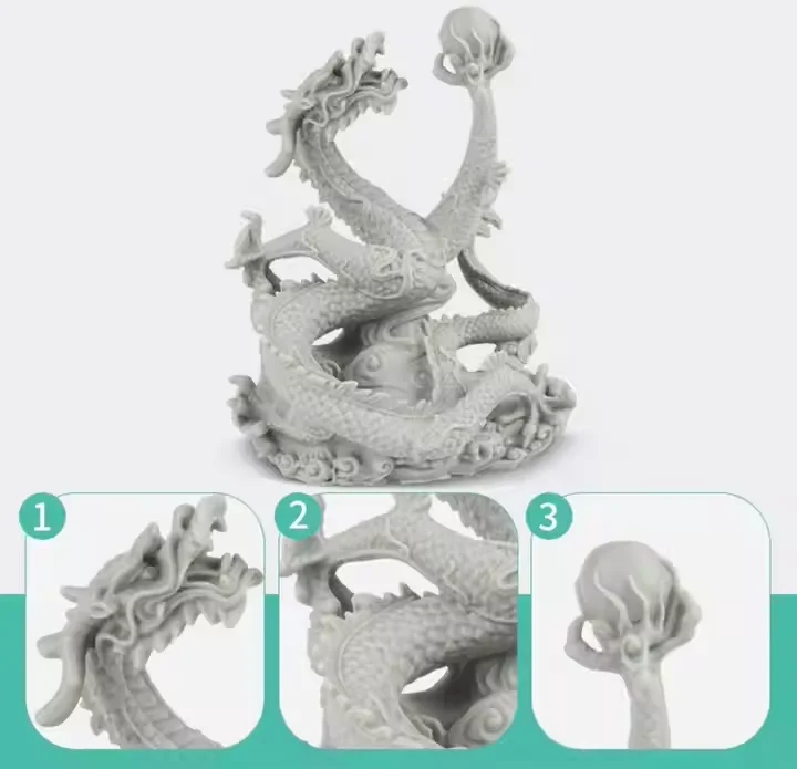 Castable Wax Resin like Sunlu Resin Colored 1KG Resin Material For 3D Printing