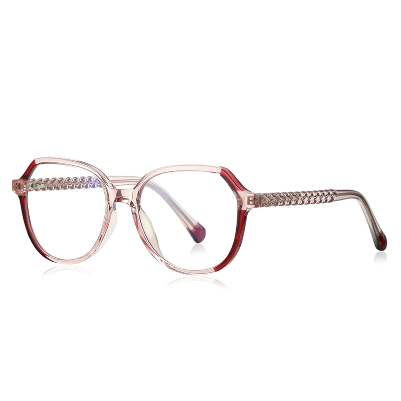 TR Geometric Blue Light Blocking Glasses For Men,Gaming Glasses Anti Blue Light Blocking,Anti Blue Light Block Glass