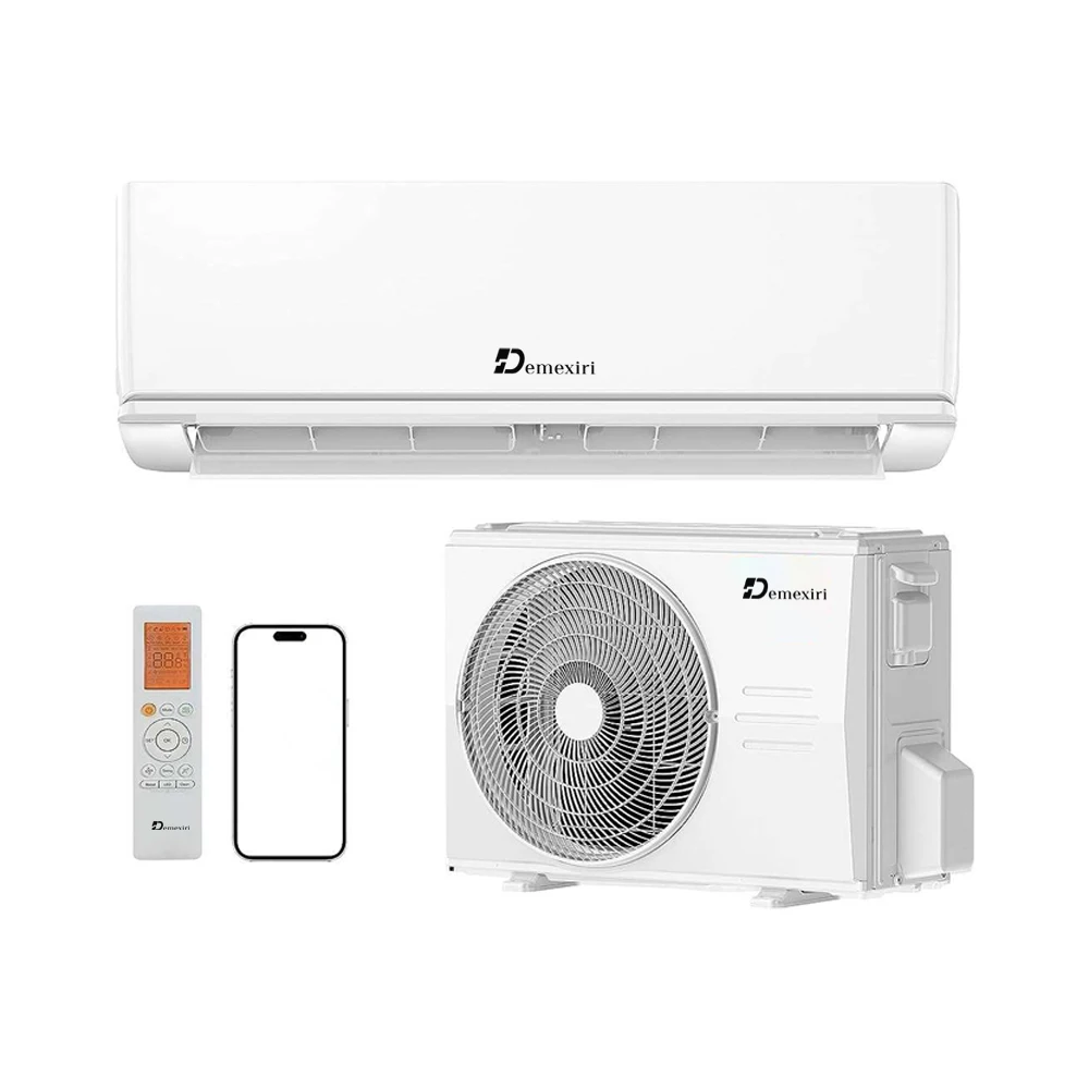 Factory Price 12,000 BTU Heat Pump System Full Set 220V Ductless Mini-Split Inverter+ Air Conditioner