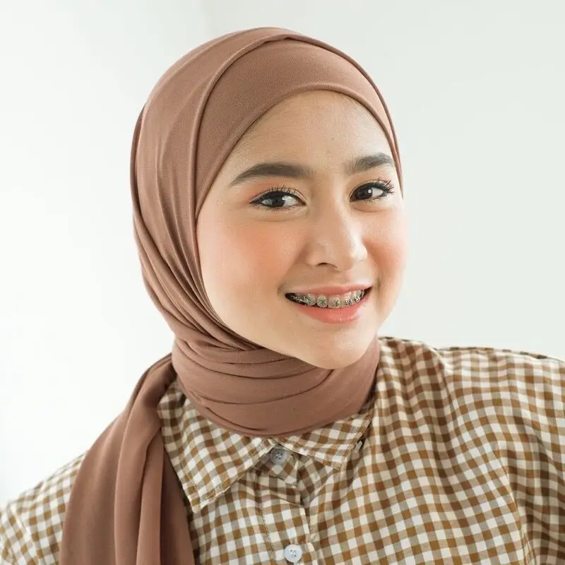 Новое поступление 2021 малазийский жемчужный шифоновый бандаж бандана хиджаб шарф модный мусульманский женский длинный