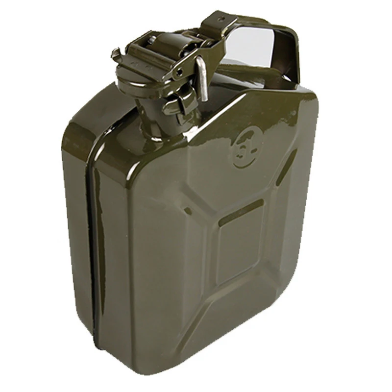 Portable Steel Jerry Can Metal Barrels for Spare Thickened Petrol for Food Storage and Gasoline Storage
