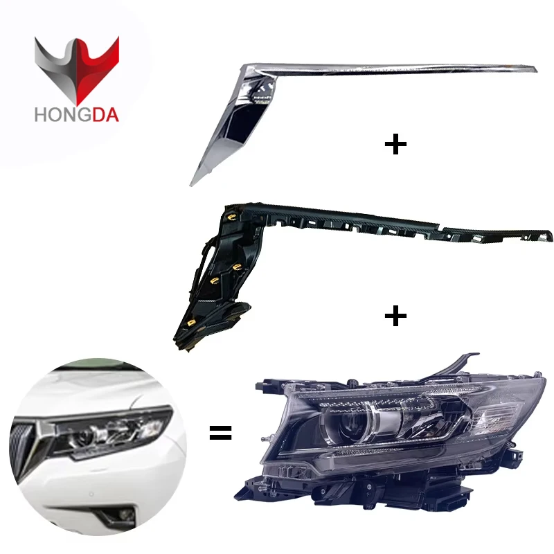 High quality original car headlights For LAND CRUISER PRADO 2017- 8114560N20 8118560N20 81110-0G100 811500G100