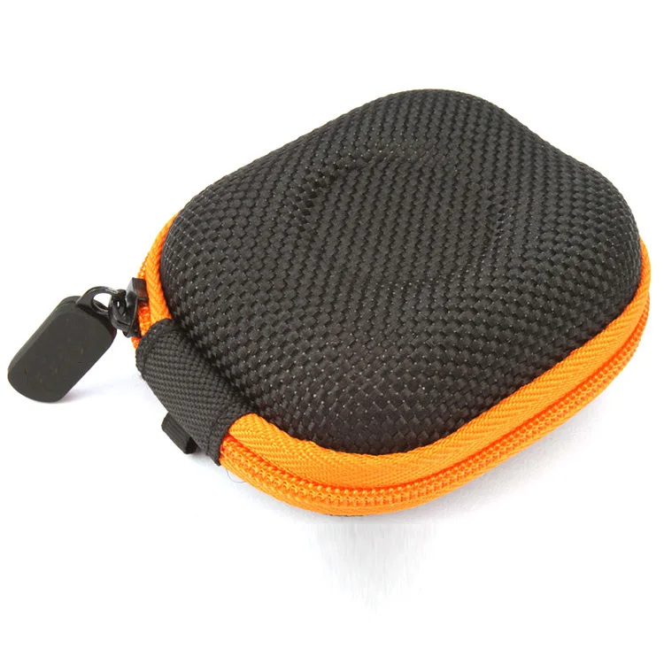 Durable Storage EVA Zipper Case For Earphone High Quality Zipper Storage Hand Carrying Case for Earphones