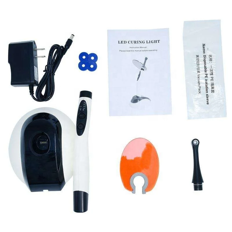 1 second 2700mw3- 3000mw3 curing light for dental unit