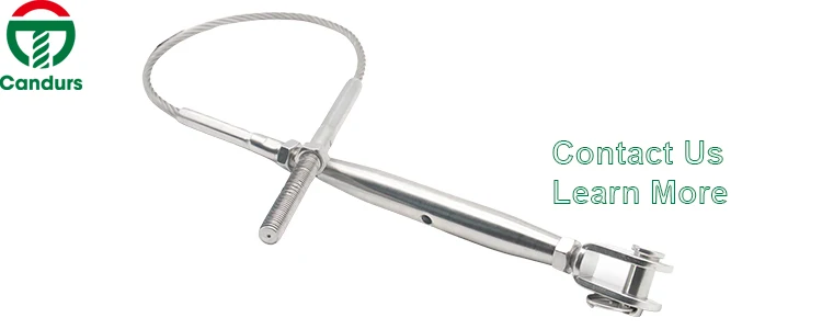 316 Stainless Steel Swage Rigging Stud Wire Rope Thread Terminal