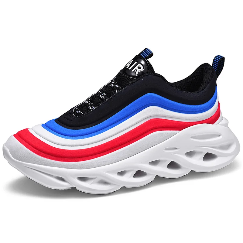  Sepatu оптовая продажа с фабрики; Легкие и дышащие; Прогулочная обувь для бега мужчин Спорт на открытом воздухе Chaussures de Sport pour