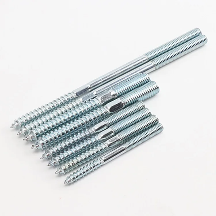 Hanger Bolts Double Headed Bolts Self-Tapping Screw Hanger Bolts for Furniture
