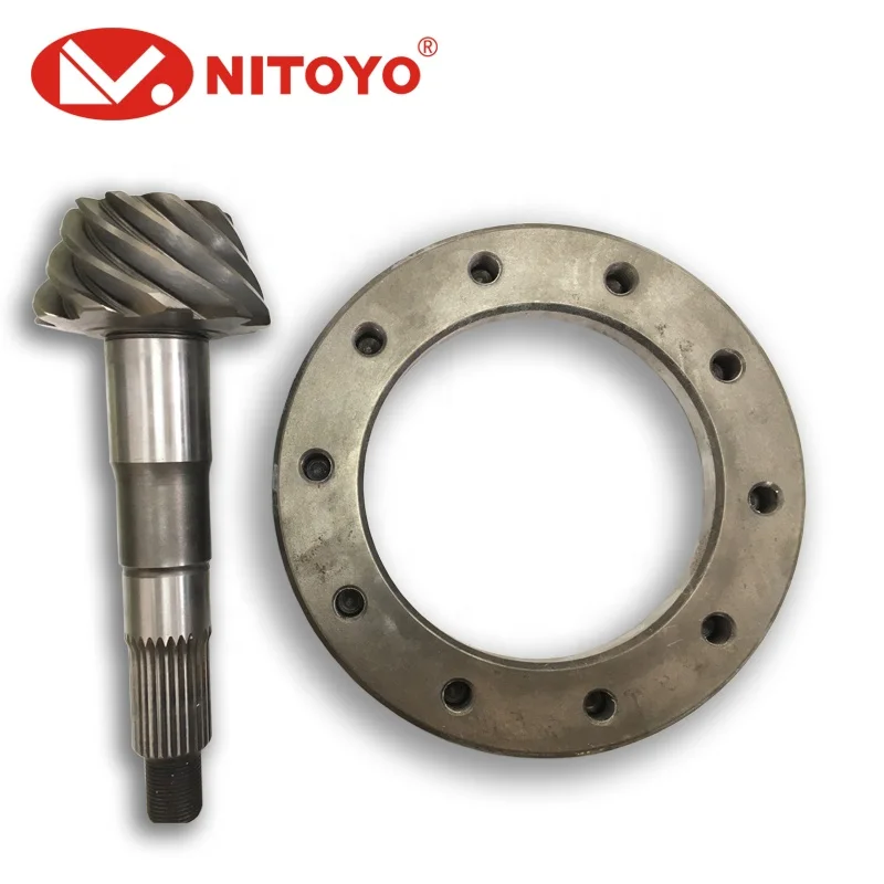 NITOYO 8X35 8X37 8X39  crown pinion gears used for Isuzu D-MAX differential Crown Wheel And Pinion
