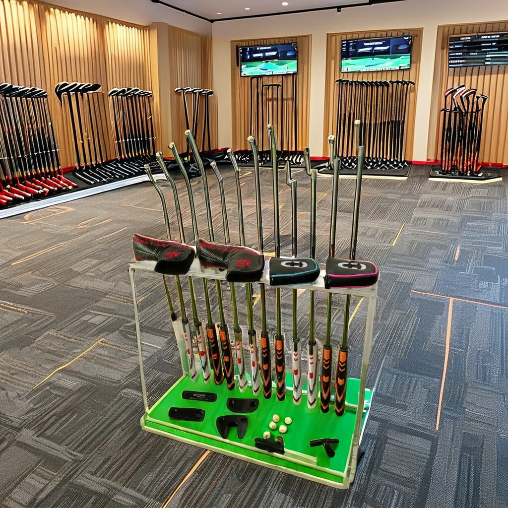 High-end SS.303 CNC Customizable Golf Putter Kit milling Artwork OEM Personalized Golf Clubs Fitting System for Golf Shops