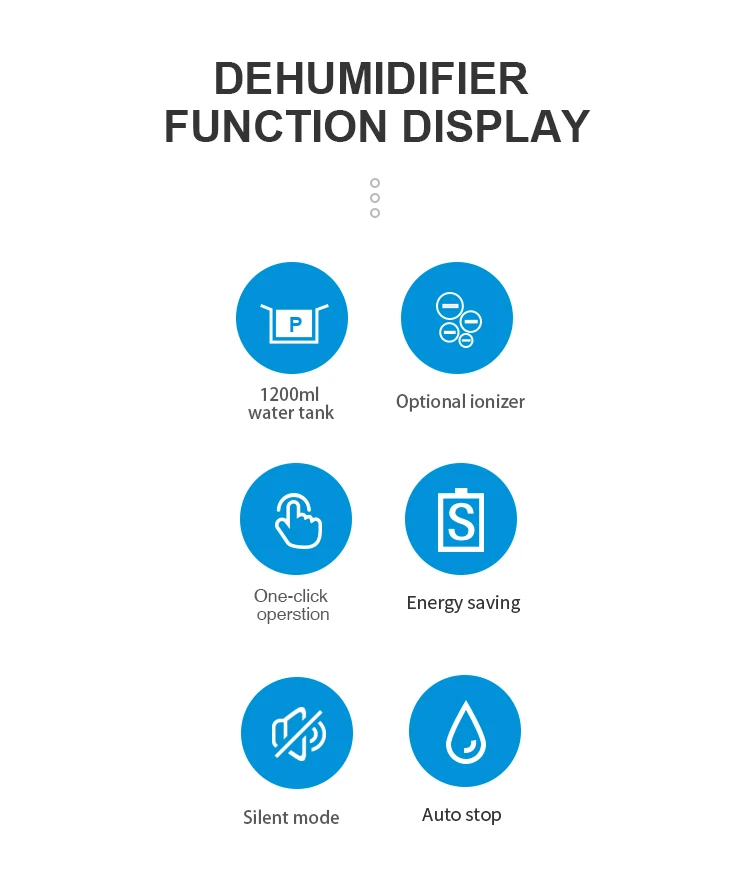 home small room digital air dehumidifier for a room