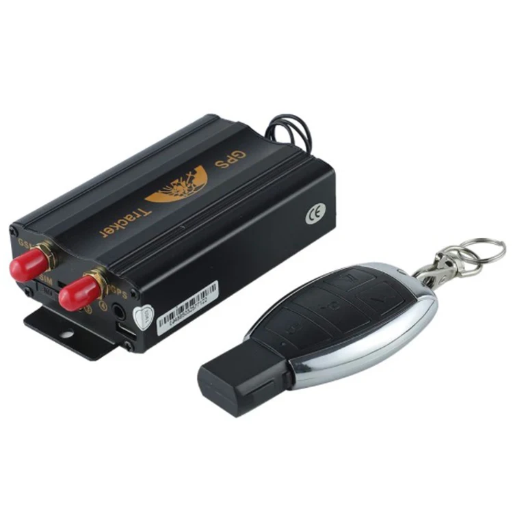 Low Price Multi-functional Quad Band 2G 850/900/1900/2100MHz Fuel Sensor Support TK103 Car GPS Tracker for Fleet Management