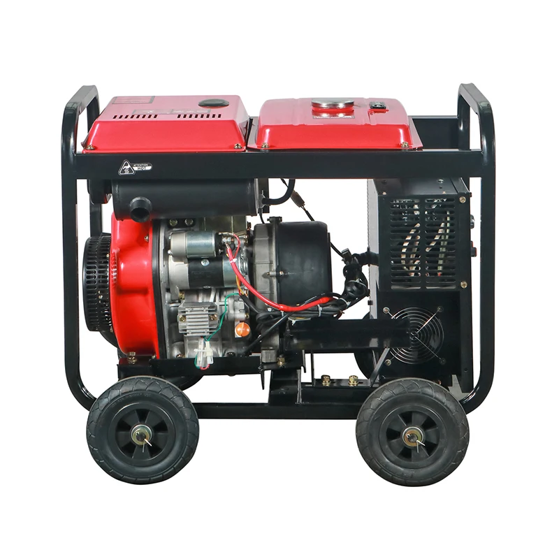 Ewell оптовая продажа 6.5KW 220 вольт генератор 192F 195F 1100F двигателя открытая рамка дизельные генераторы