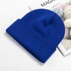 Woolen Beanie Animal Winter Fashion Warm Knitted Hat Beanies for Men Women Unisex  Fashion Accessories New Street hat Diy