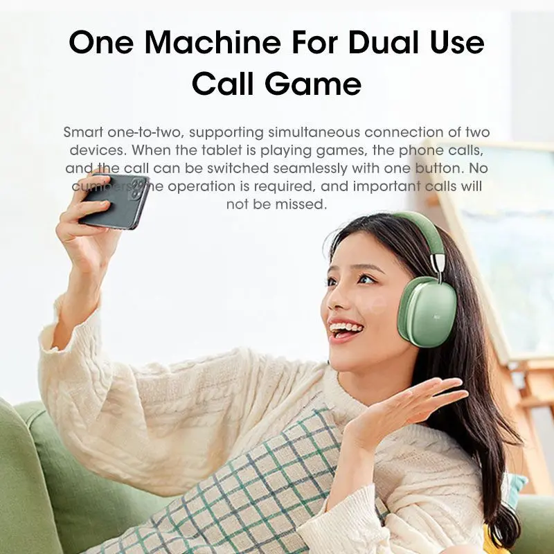 Hot Selling Headphones Private Computer Gaming Headphone Foldable And Portable Over Ear Wireless Headphones Bt Headset