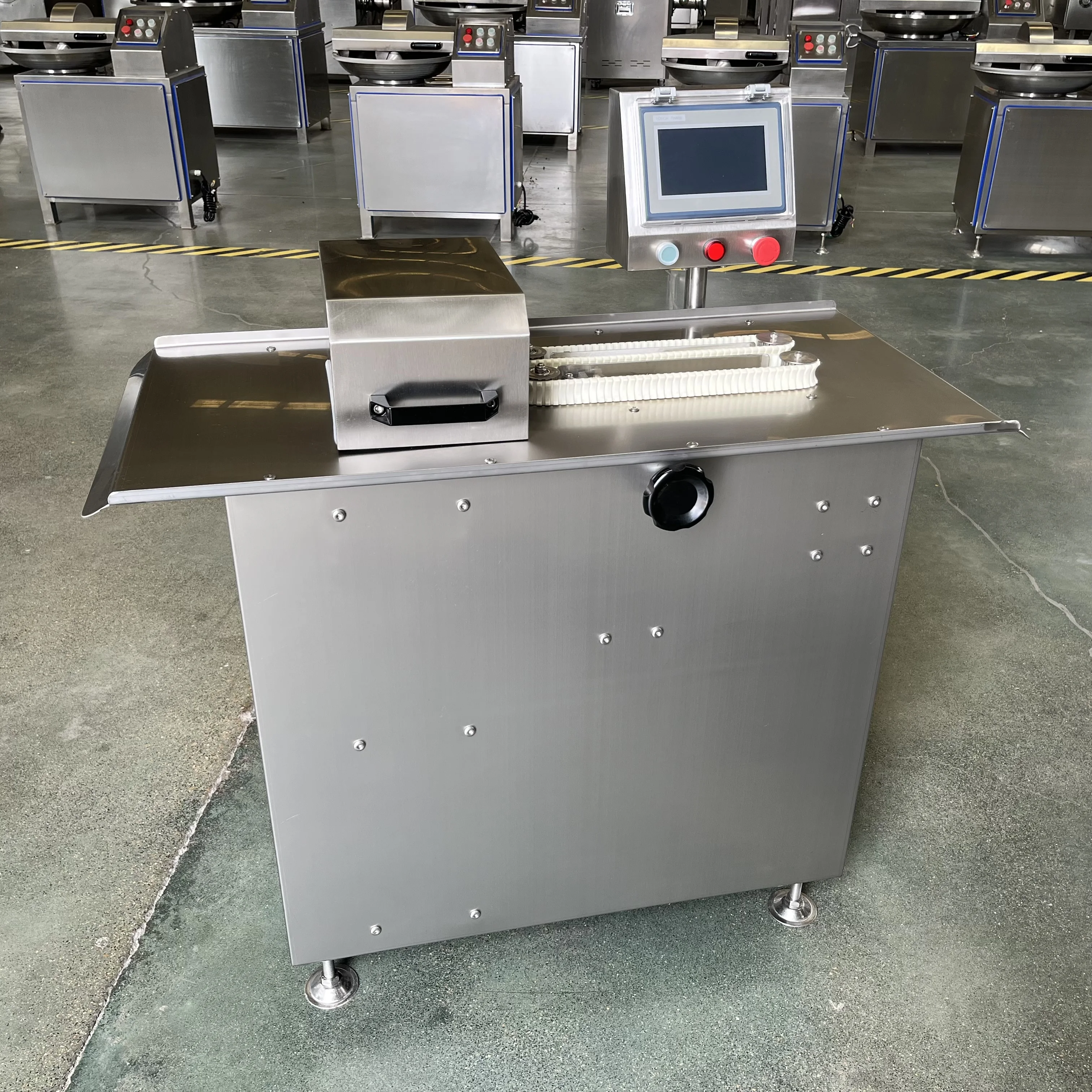 Commercial Automatic Industrial Tabletop Sausage Casing Tying Machine