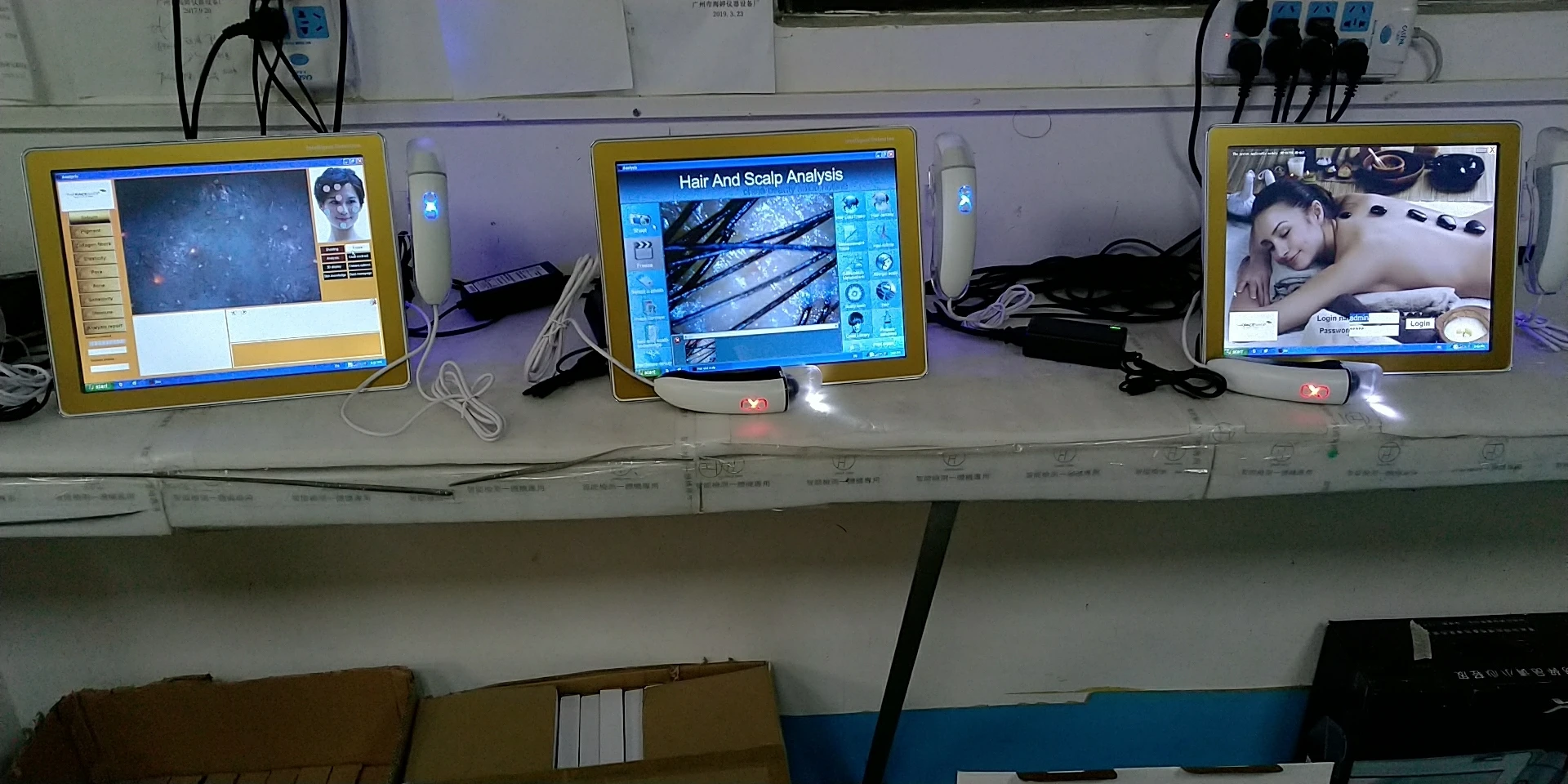 3D Skin Analysis Software Skin Analyzer Machine skin analyser