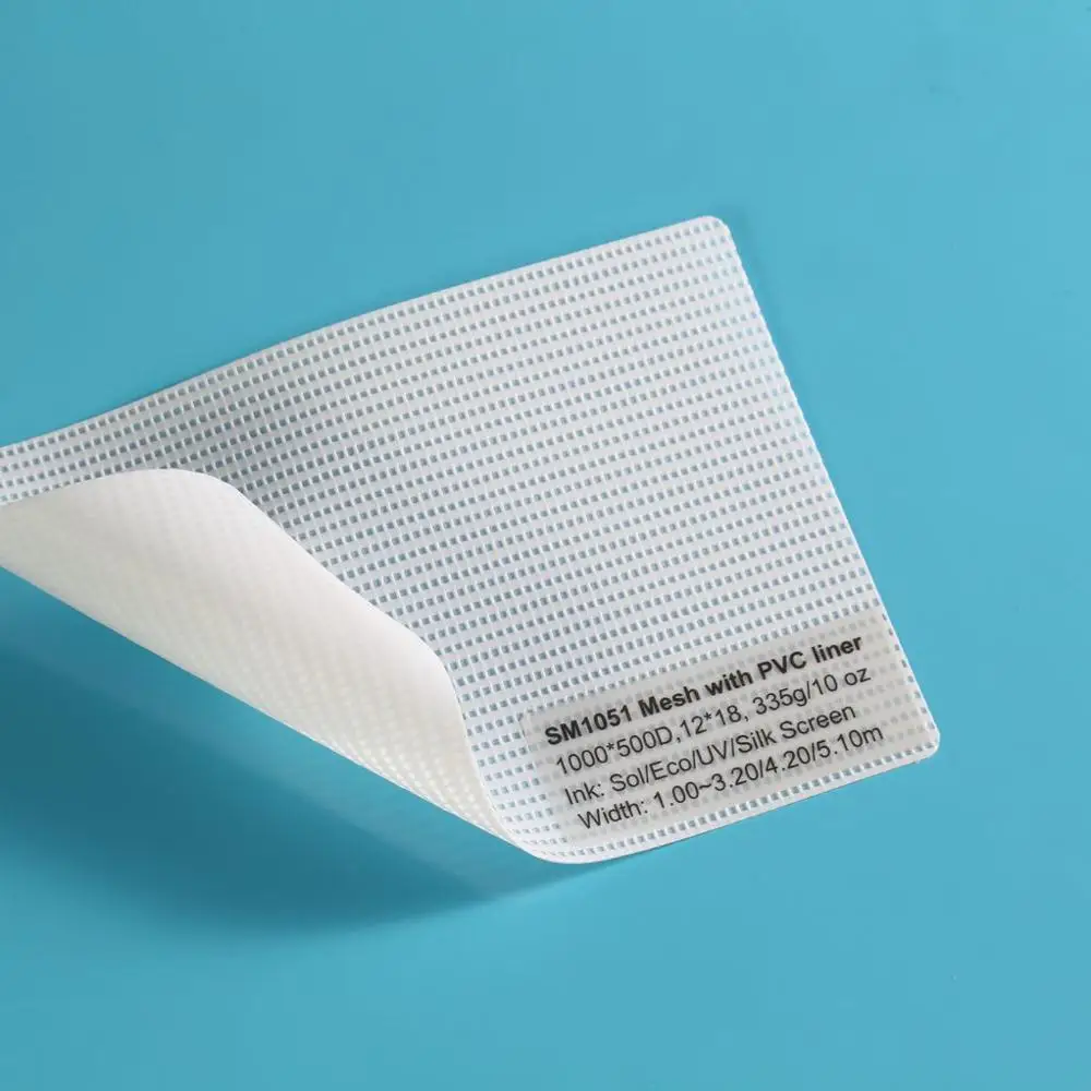 Outdoor Advertising Material Printing  PVC Mesh Banner With Best Quality