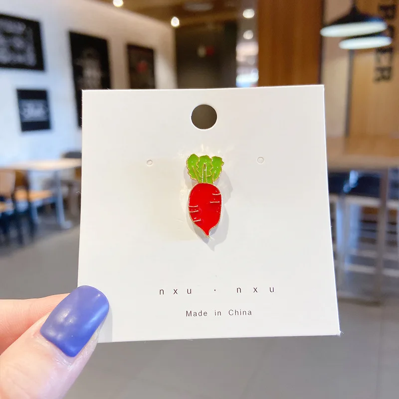 Cute Japanese Brooch Fashion Soft Enamel Pin Accessories Badges Pin Summer Small Accessories Neckline Clothes Metal Custom 50pcs